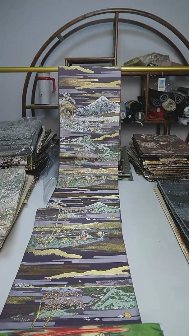 织绣92西阵织六通风景