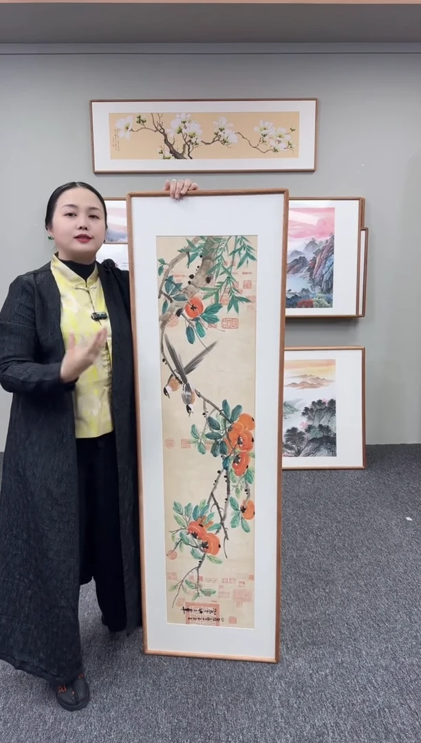 国画事事如意155*45