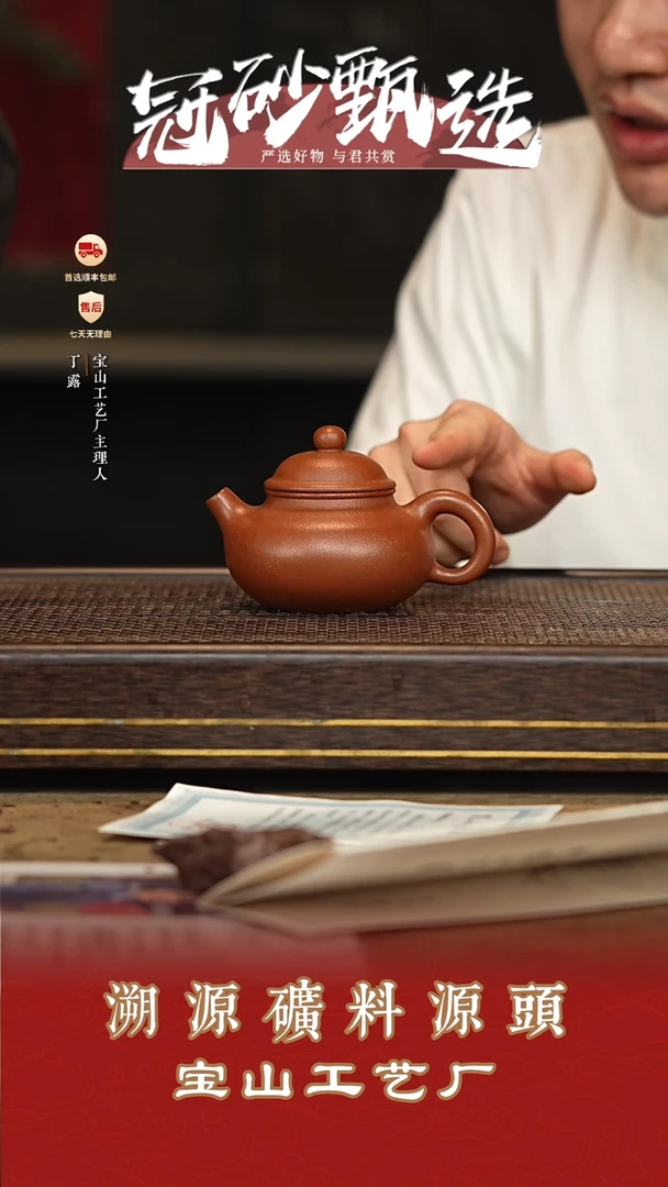 宝山工艺厂紫砂壶13