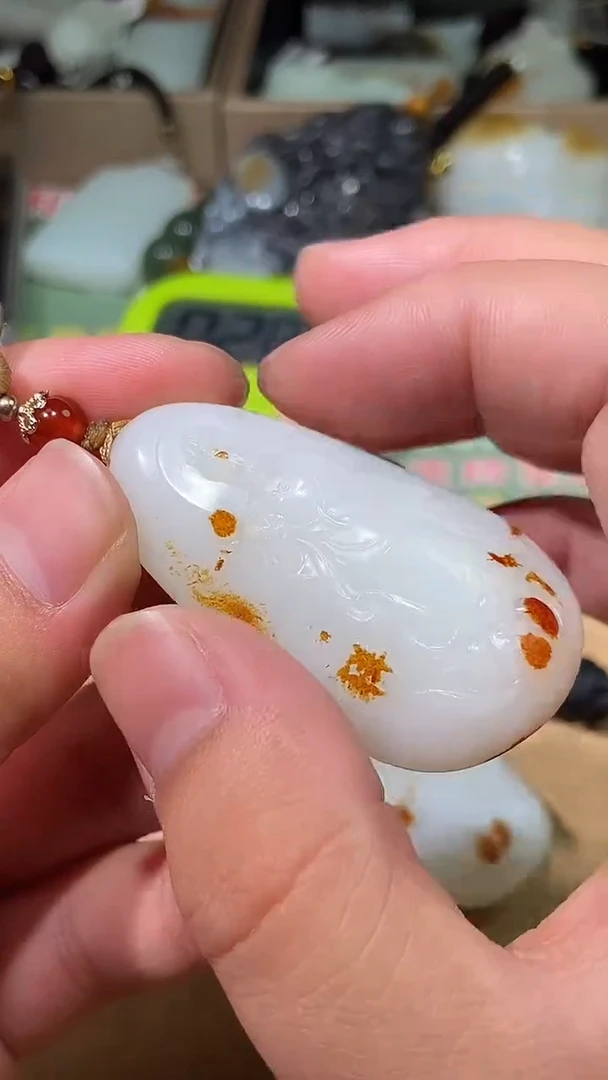 颈饰未镶嵌和田玉锦**体多样性拍一发一