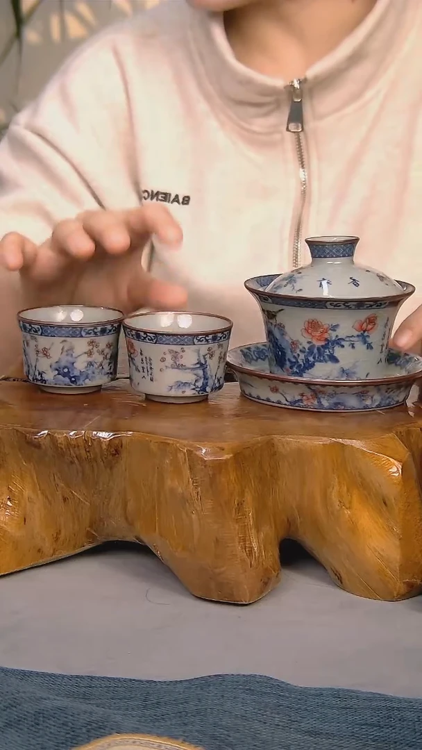 【闪购商品】简装家用款3件套 陶瓷家用茶具系列