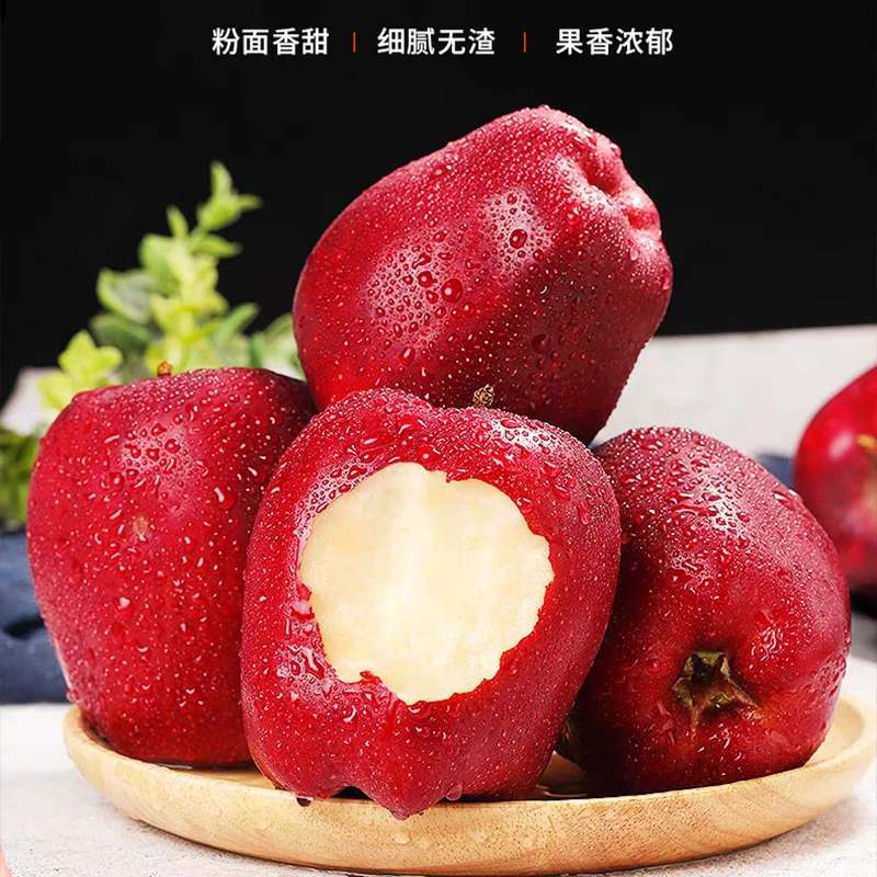 甘肃天水花牛苹果4.5-8.5斤当季水果脆粉两吃红蛇果新鲜整箱包邮