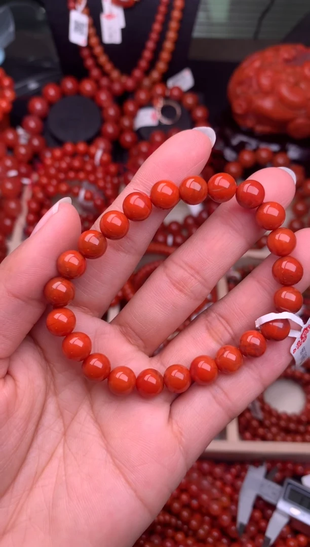 【闪购商品】南红玛瑙珠宝奇石未镶嵌8随机多样性/一条