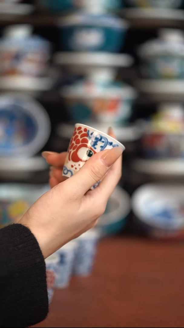 瓷片昨明画主人杯（福利价格）