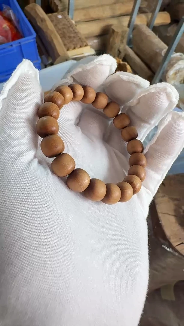 【闪购商品】檀香木手串/手链老山檀香钢印料9*10单圈