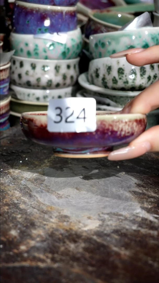 摆件精品窑变钧瓷茶器