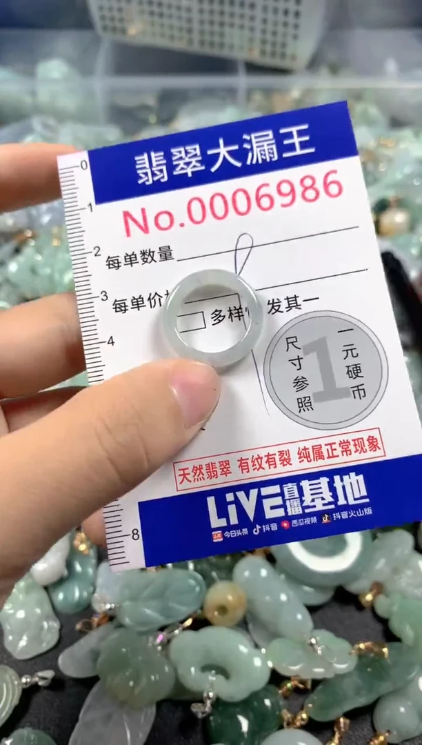 颈饰未镶嵌翡翠6986