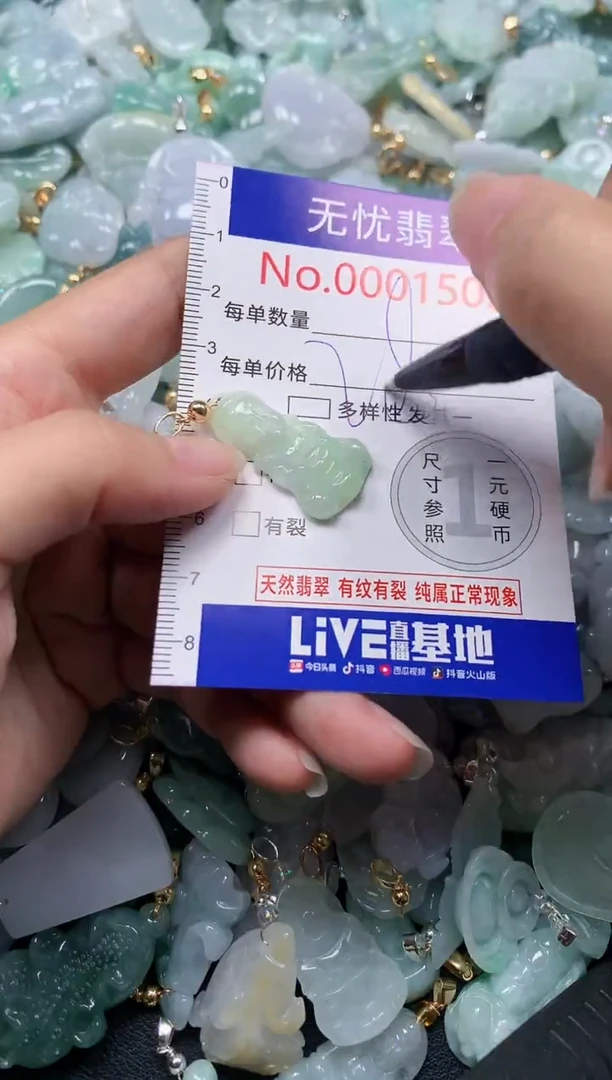 颈饰未镶嵌翡翠1502