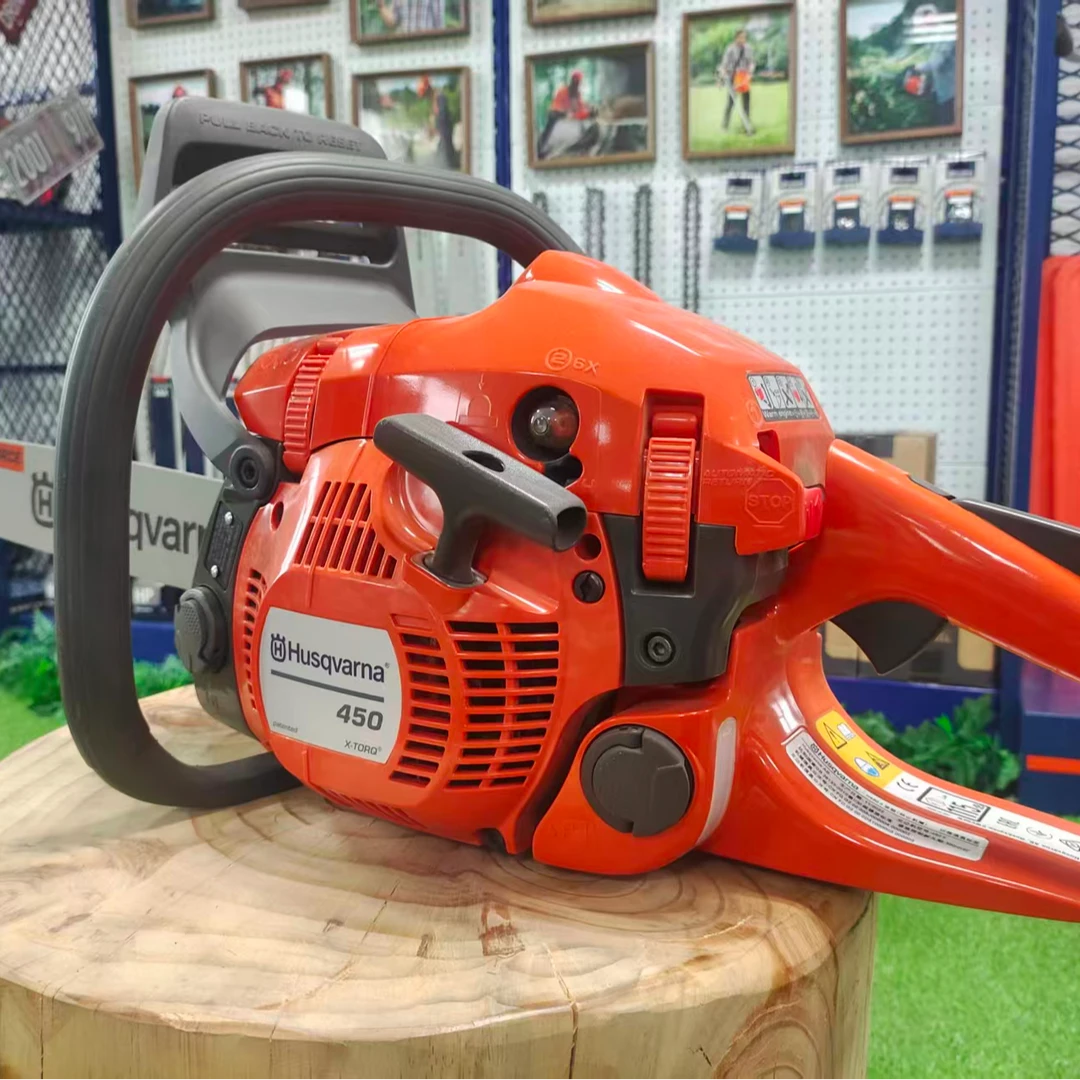 瑞典原厂正品450型瑞典富世华Husqvarna油锯450专业伐木大功率