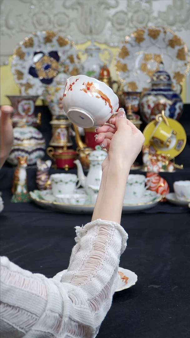 骨瓷婷婷中古器物如图所示25