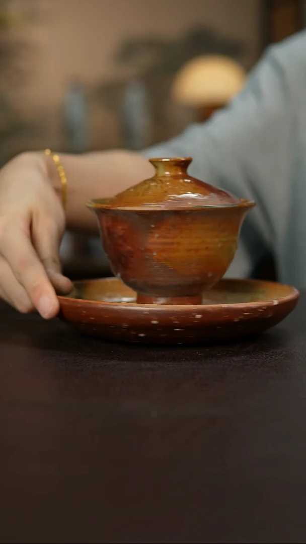 杯景德镇陶瓷杯碗柴烧瑕疵