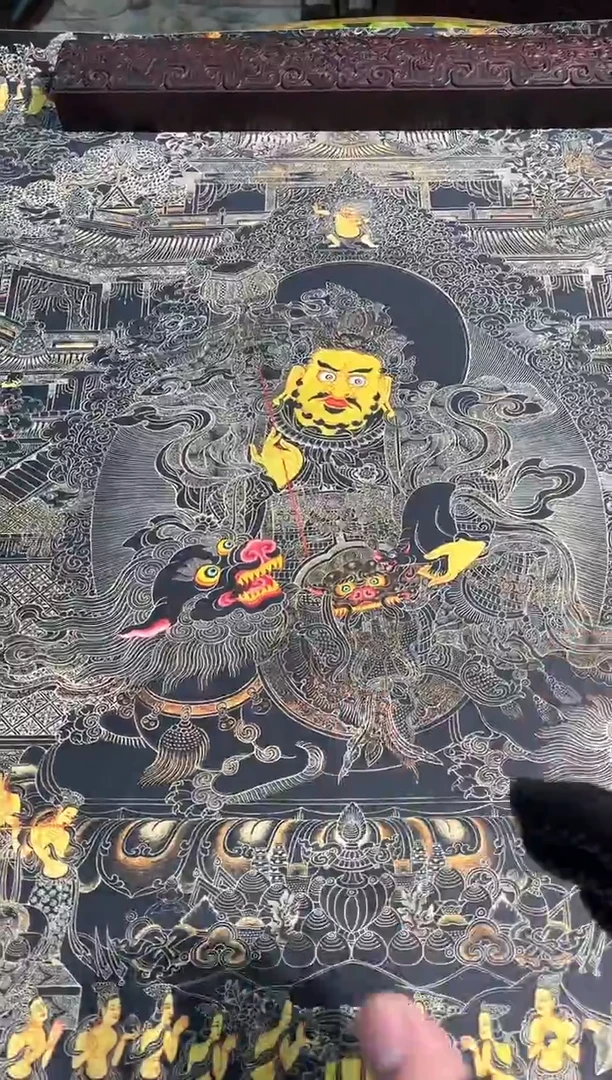 卷轴画天天的唐卡tk160