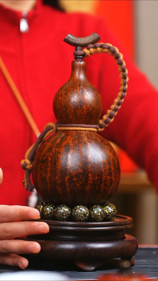 【闪购商品】JQ145过年礼臻选大漆酒葫芦