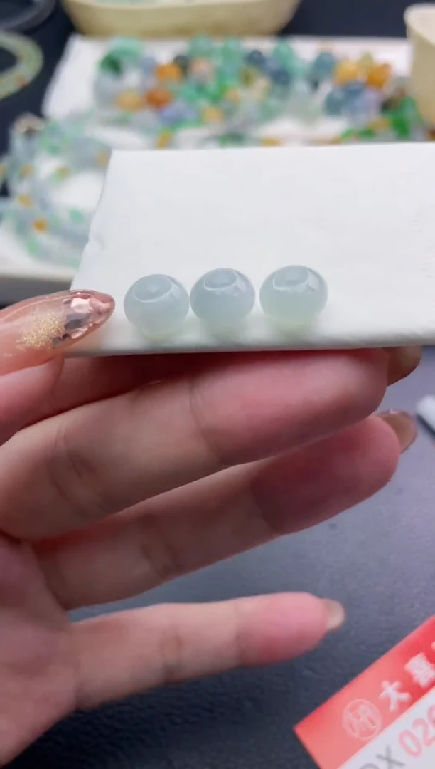 未镶嵌定制翡翠A****e珠子