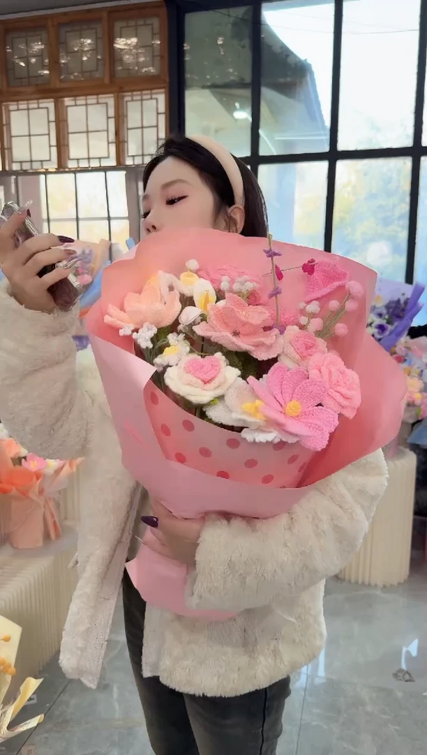 非遗手工定制花束，孤品清仓