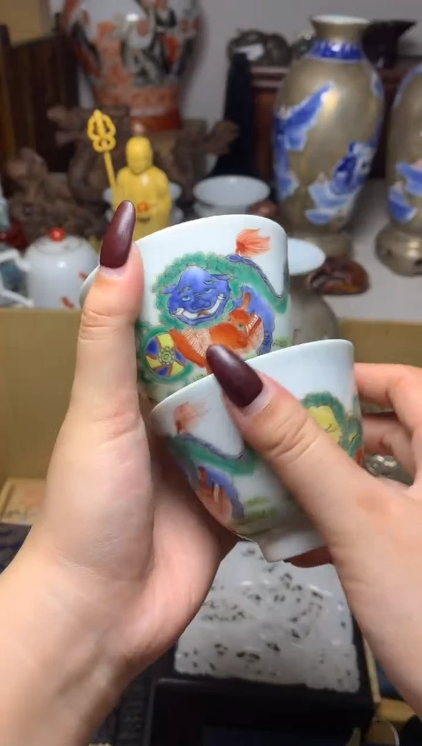 紫砂盖碗瓷器默认微瑕瓷器