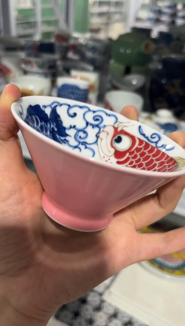 昨明景德镇陶瓷：斗笠杯