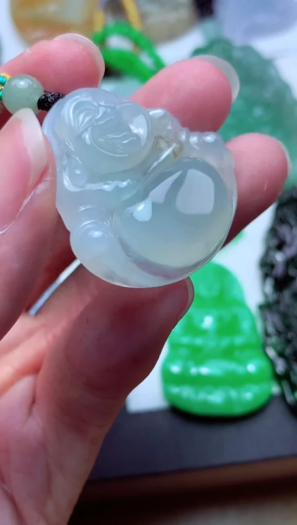 翡翠未镶嵌颈饰天然翡翠