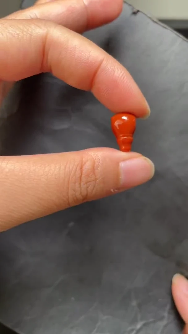 未镶嵌42南红玛瑙三通