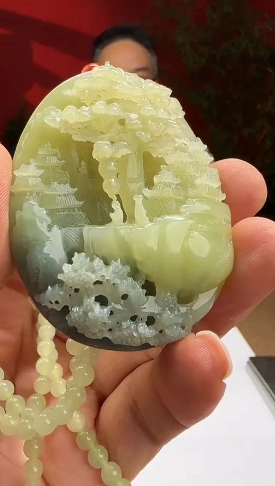 和田玉未镶嵌颈饰多样性发货1149