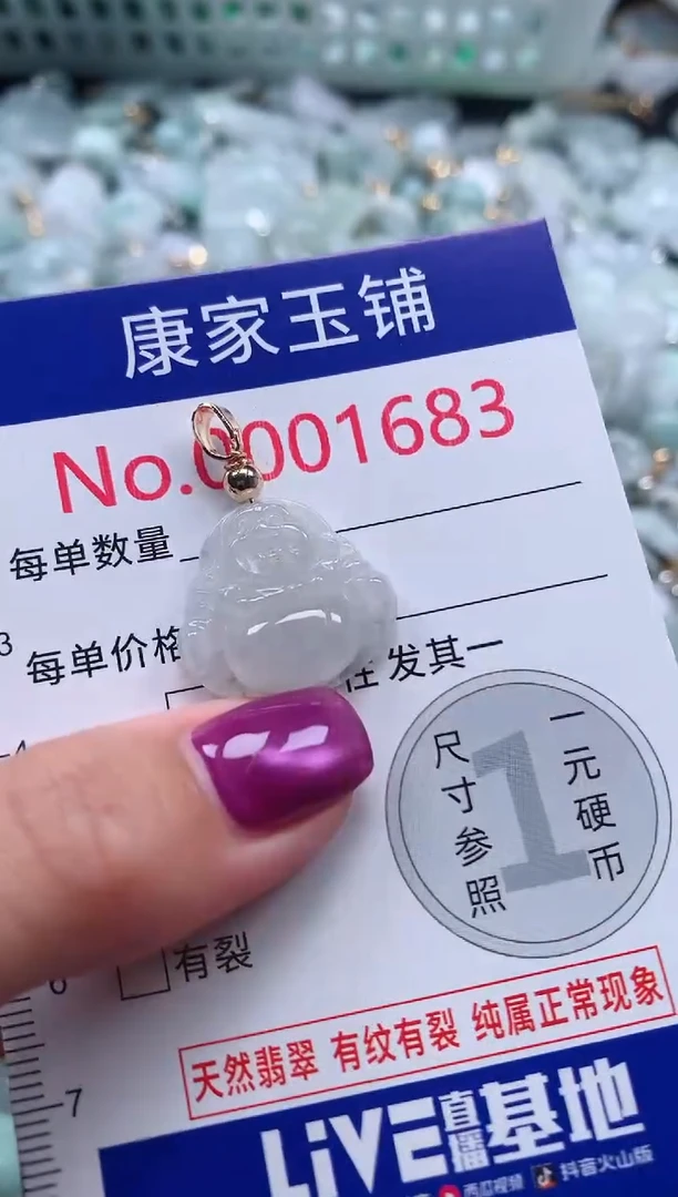 颈饰未镶嵌翡翠1683
