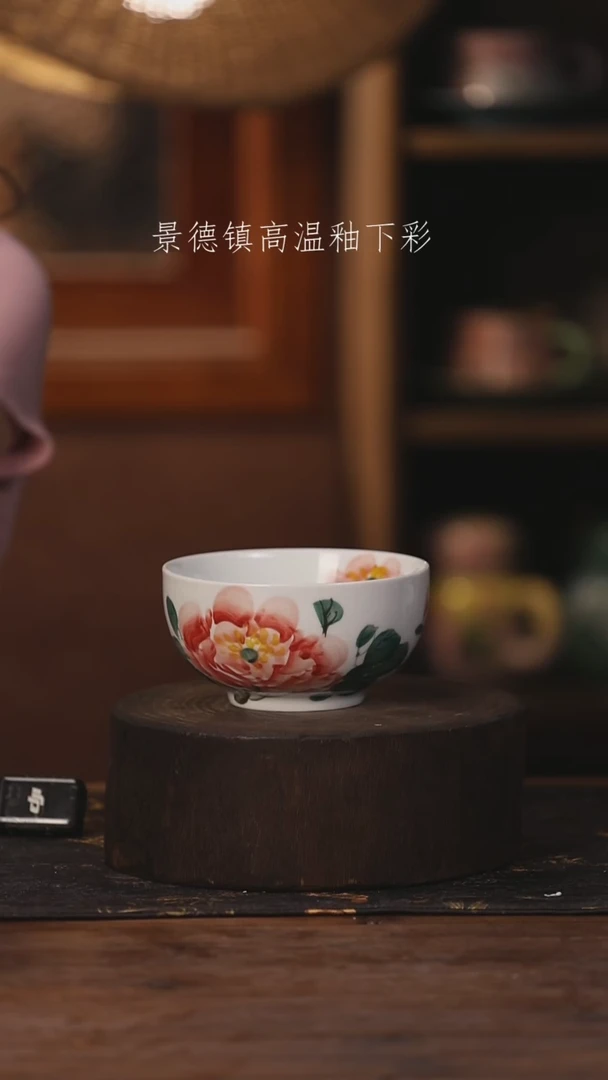 陶瓷景德镇高温釉下手绘陶瓷558