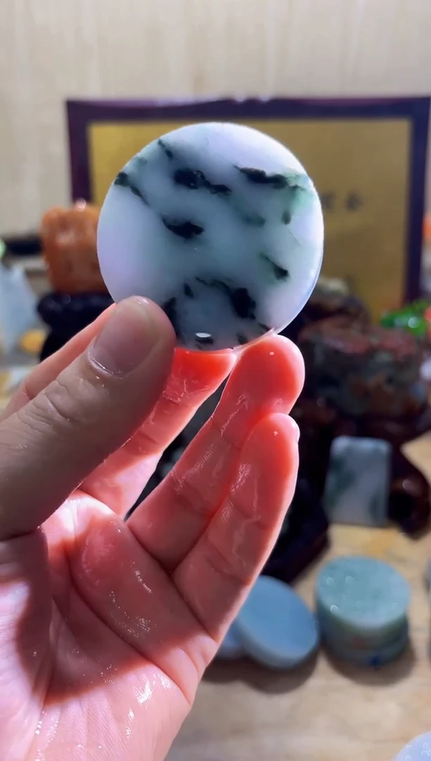 颈饰未镶嵌翡翠A货常星4725