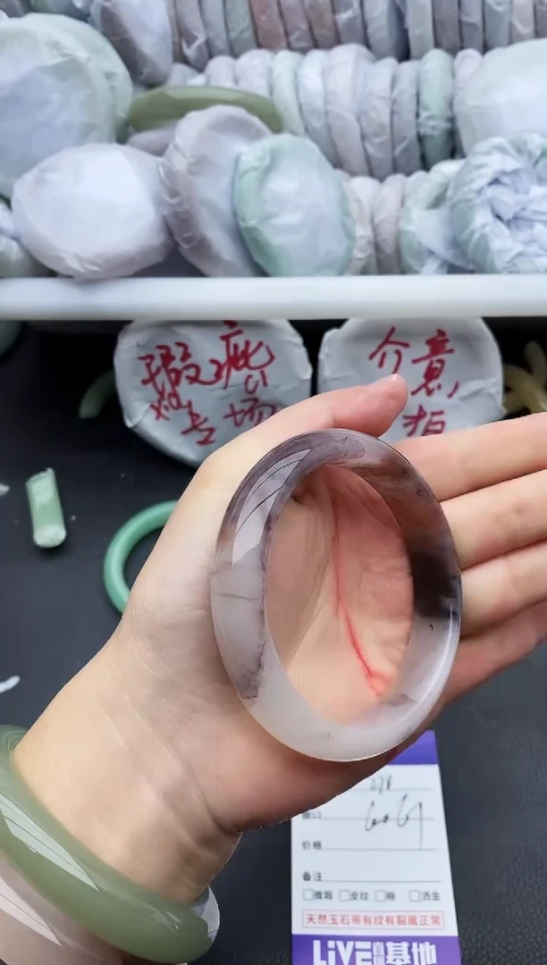 未镶嵌手镯石英质玉278+60/61