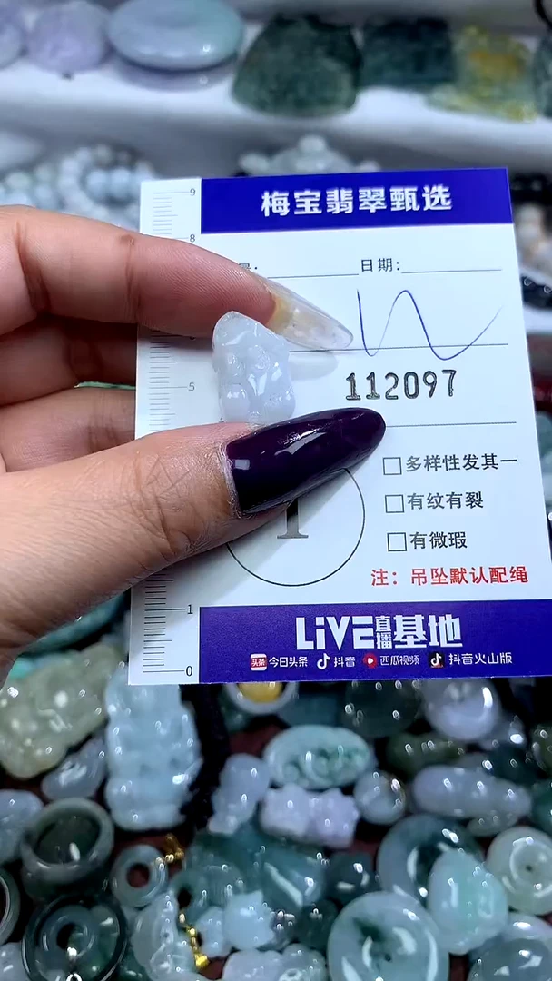 吊坠(不含链)未镶嵌翡翠1