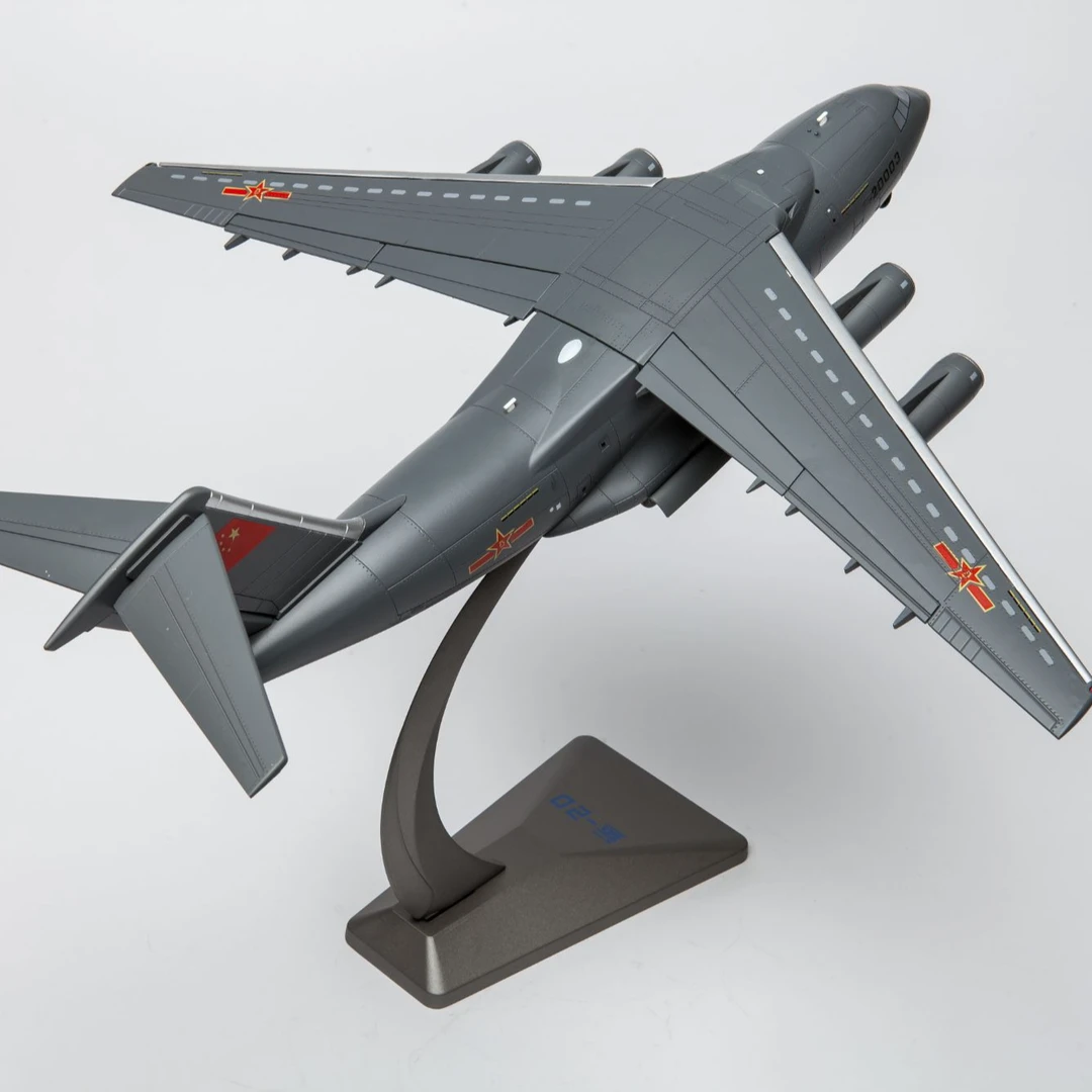 运20鲲鹏胖妞大型运输机仿真合金军事飞机模型退伍收藏纪念摆件