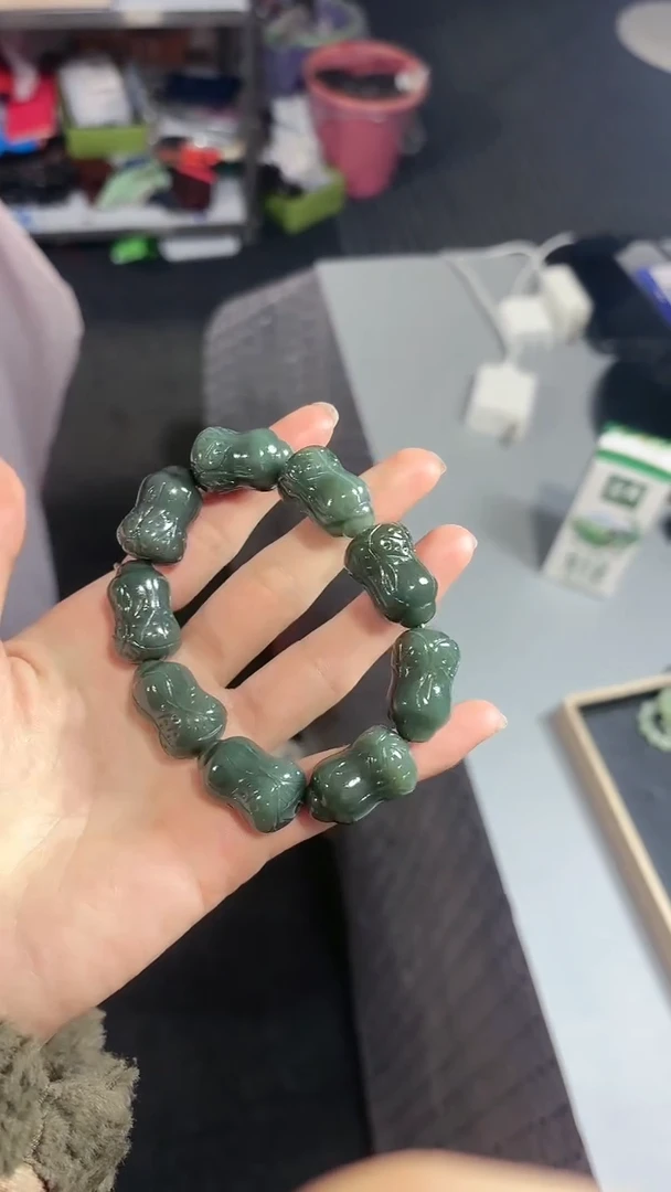 【闪购商品】和田玉颈饰未镶嵌手串