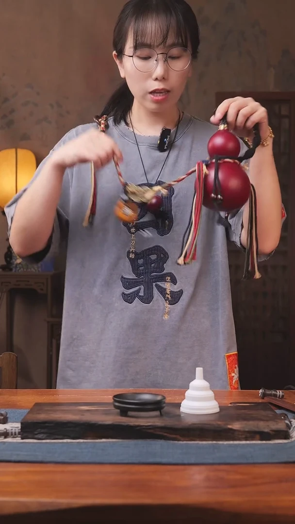 1559号精品大漆葫芦防腐防渗装水茶酒