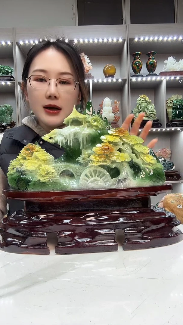 石材天然石材高端家居摆件