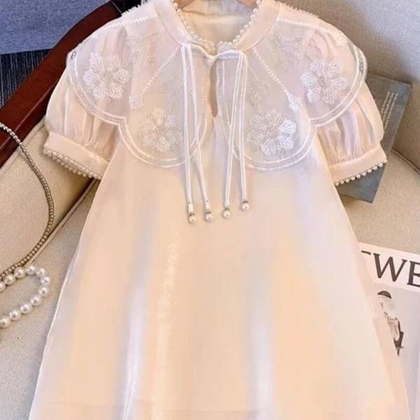 重工艺连衣裙国风款