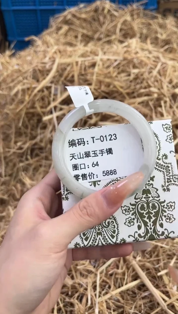 未镶嵌手镯石英质玉T-0123