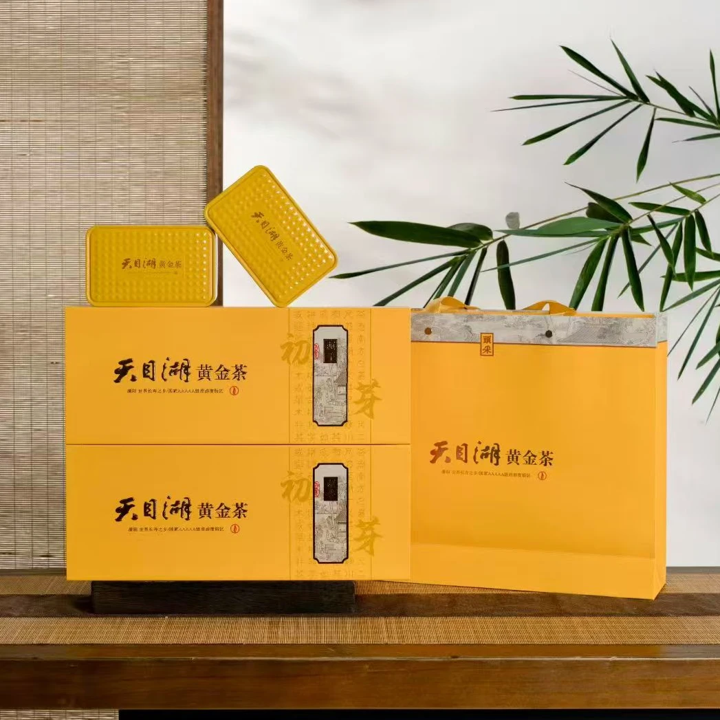 【初芽天目湖黄金茶】2025年溧阳天目湖黄金芽白茶250g高端精致礼盒