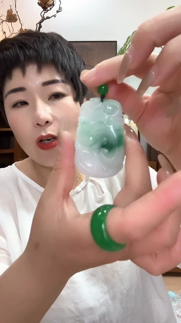 吊坠(赠链)合金翡翠326