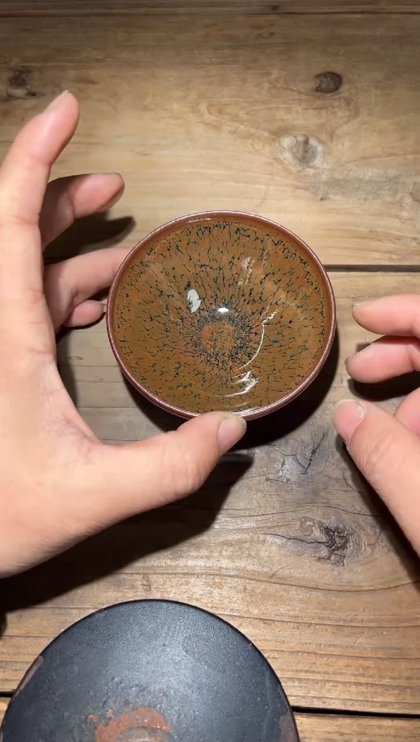 茶盏老木头精选柴烧357