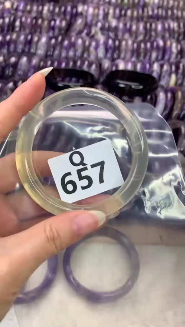 【闪购商品】水晶水晶手镯Q未镶嵌657-59