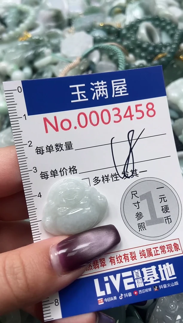 颈饰未镶嵌翡翠3458