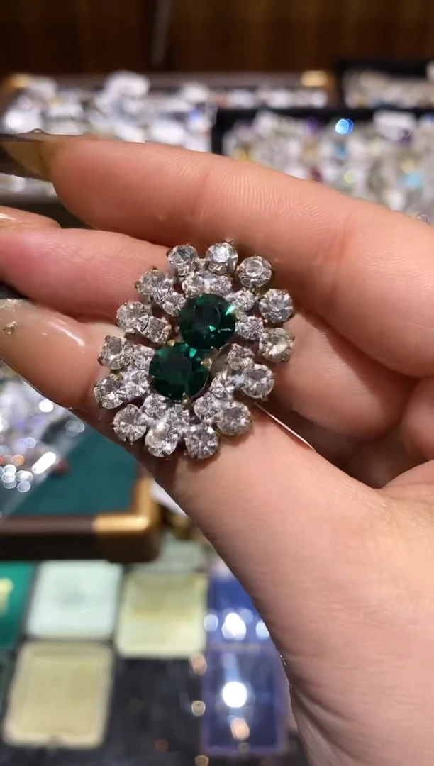 纯铜合金琉璃楚楚中古珠宝甄选不退换