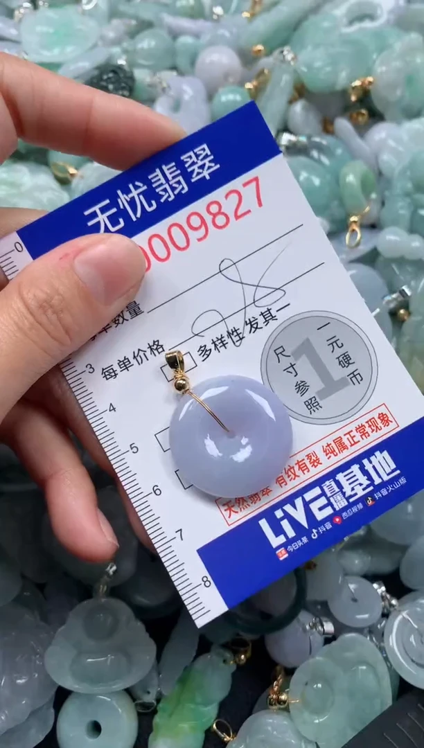 颈饰未镶嵌翡翠9827
