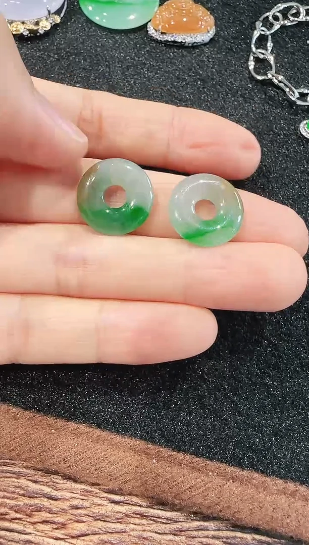 未镶嵌翡翠耳饰00003600