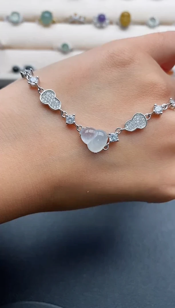 银S925镶嵌戒指翡翠333333+10