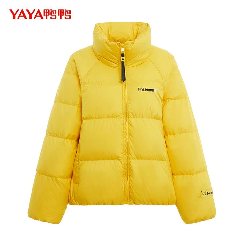 B0680鸭鸭羽绒服短款情侣款时尚面包服外套-LGZ