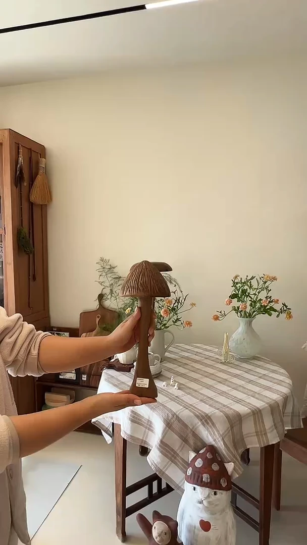 茶道摆件0000蘑菇摆件小号8002