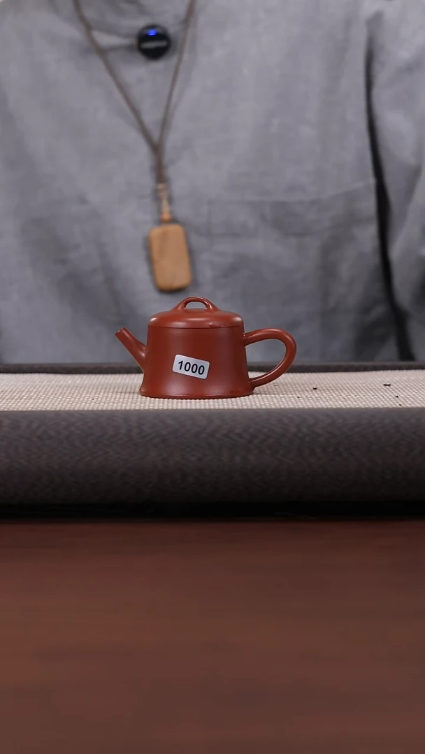 【闪购商品】紫砂茶壶000 朱泥 洋桶 75cc