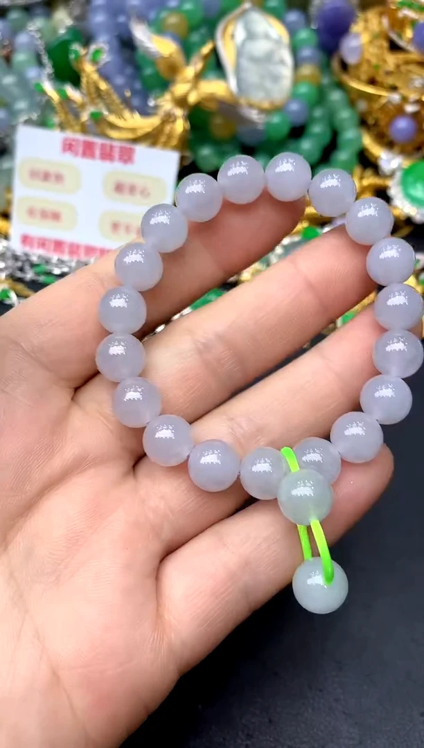 未镶嵌手串翡翠164-中国好珍宝