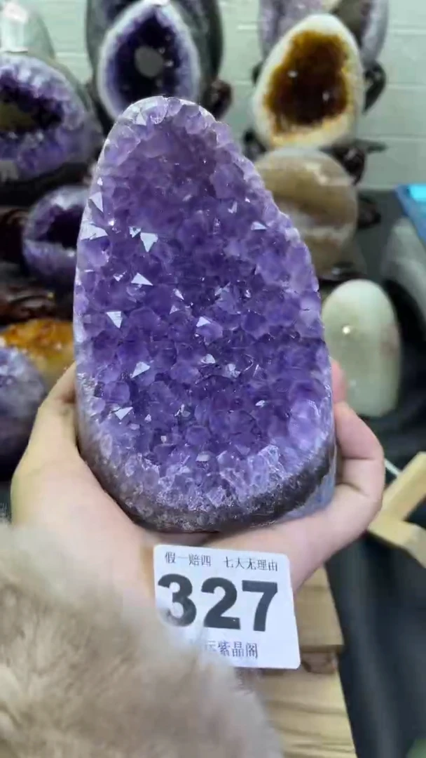 未镶嵌大型摆件（非配饰）紫晶327号摆件