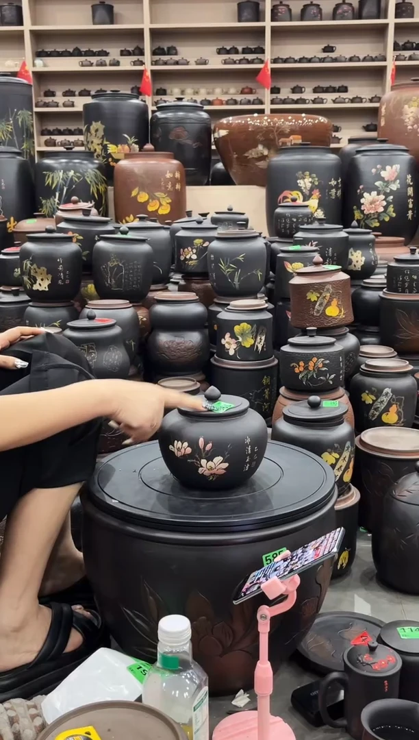 罐瑕疵茶叶罐 小苹果彩填 198